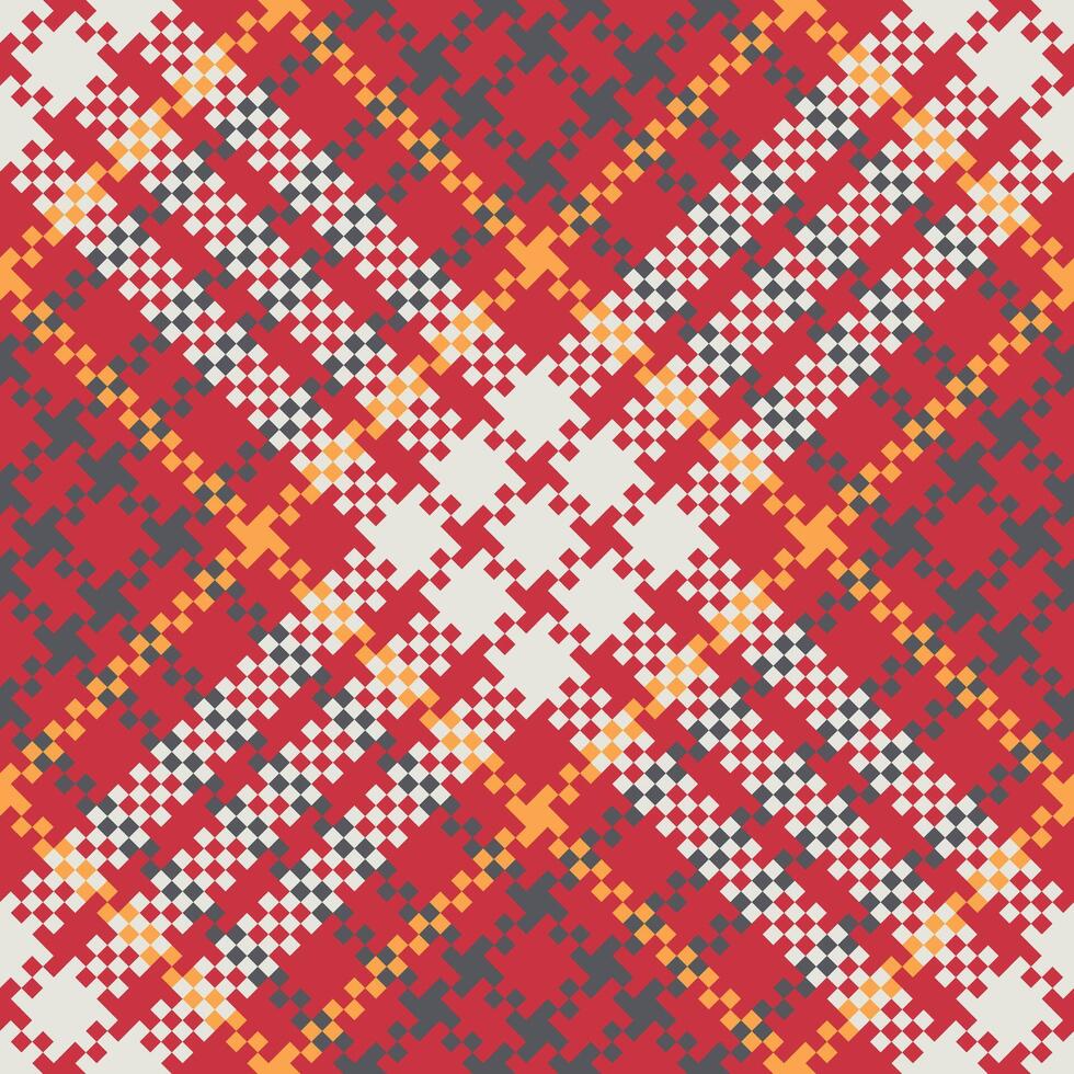 Classic Scottish Tartan Design. Checkerboard Pattern. for Shirt Printing,clothes, Dresses, Tablecloths, Blankets, Bedding, Paper,quilt,fabric and Other Textile Products. vector