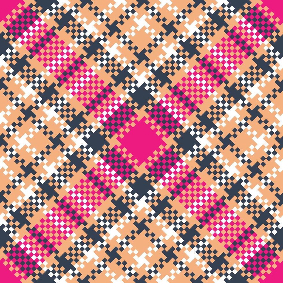 Tartan Plaid Pattern Seamless. Plaids Pattern Seamless. Seamless Tartan Illustration Set for Scarf, Blanket, Other Modern Spring Summer Autumn Winter Holiday Fabric Print. vector