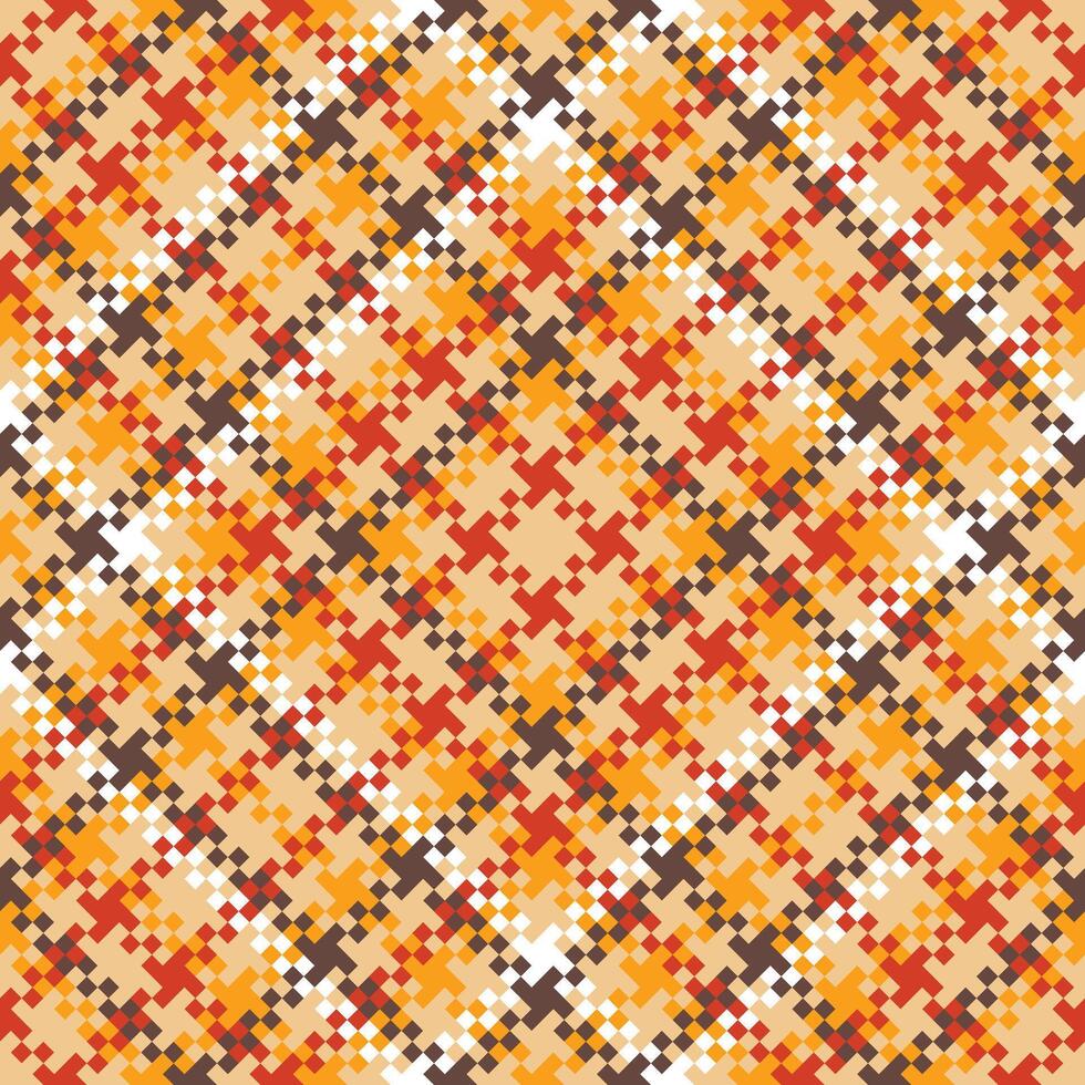 Tartan Plaid Pattern Seamless. Scottish Plaid, Traditional Scottish Woven Fabric. Lumberjack Shirt Flannel Textile. Pattern Tile Swatch Included. vector