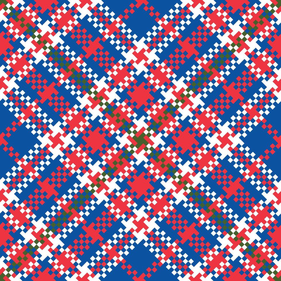 Scottish Tartan Plaid Seamless Pattern, Tartan Seamless Pattern. Template for Design Ornament. Seamless Fabric Texture. Illustration vector