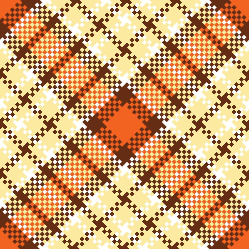 Tartan Plaid Pattern Seamless. Traditional Scottish Checkered Background. Seamless Tartan Illustration Set for Scarf, Blanket, Other Modern Spring Summer Autumn Winter Holiday Fabric Print. vector