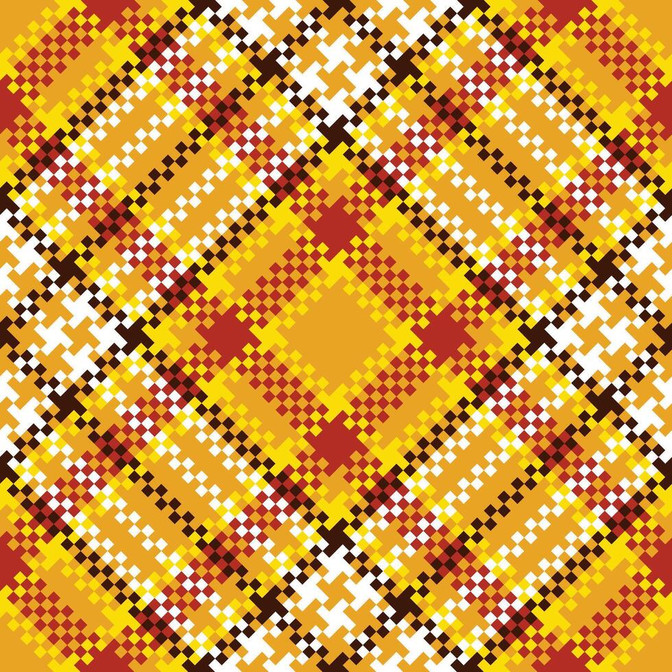 Scottish Tartan Plaid Seamless Pattern, Scottish Tartan Seamless Pattern. Traditional Scottish Woven Fabric. Lumberjack Shirt Flannel Textile. Pattern Tile Swatch Included. vector