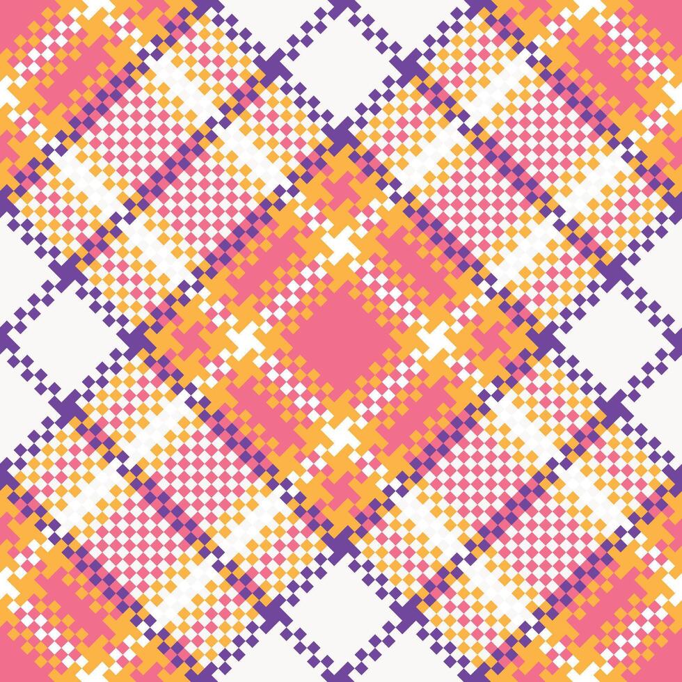 Scottish Tartan Plaid Seamless Pattern, Sweet Plaid Pattern Seamless. for Shirt Printing,clothes, Dresses, Tablecloths, Blankets, Bedding, Paper,quilt,fabric and Other Textile Products. vector