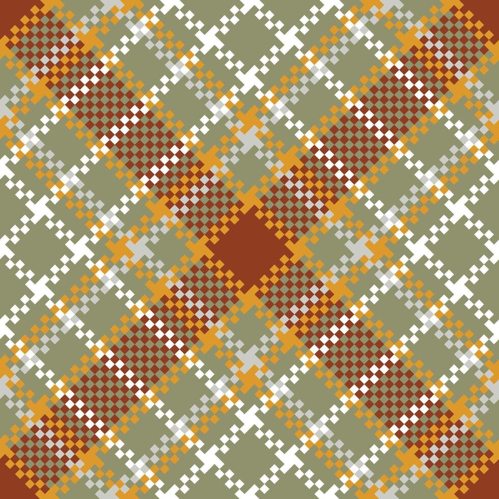 Scottish Tartan Plaid Seamless Pattern, Gingham Patterns. for Shirt Printing,clothes, Dresses, Tablecloths, Blankets, Bedding, Paper,quilt,fabric and Other Textile Products. vector