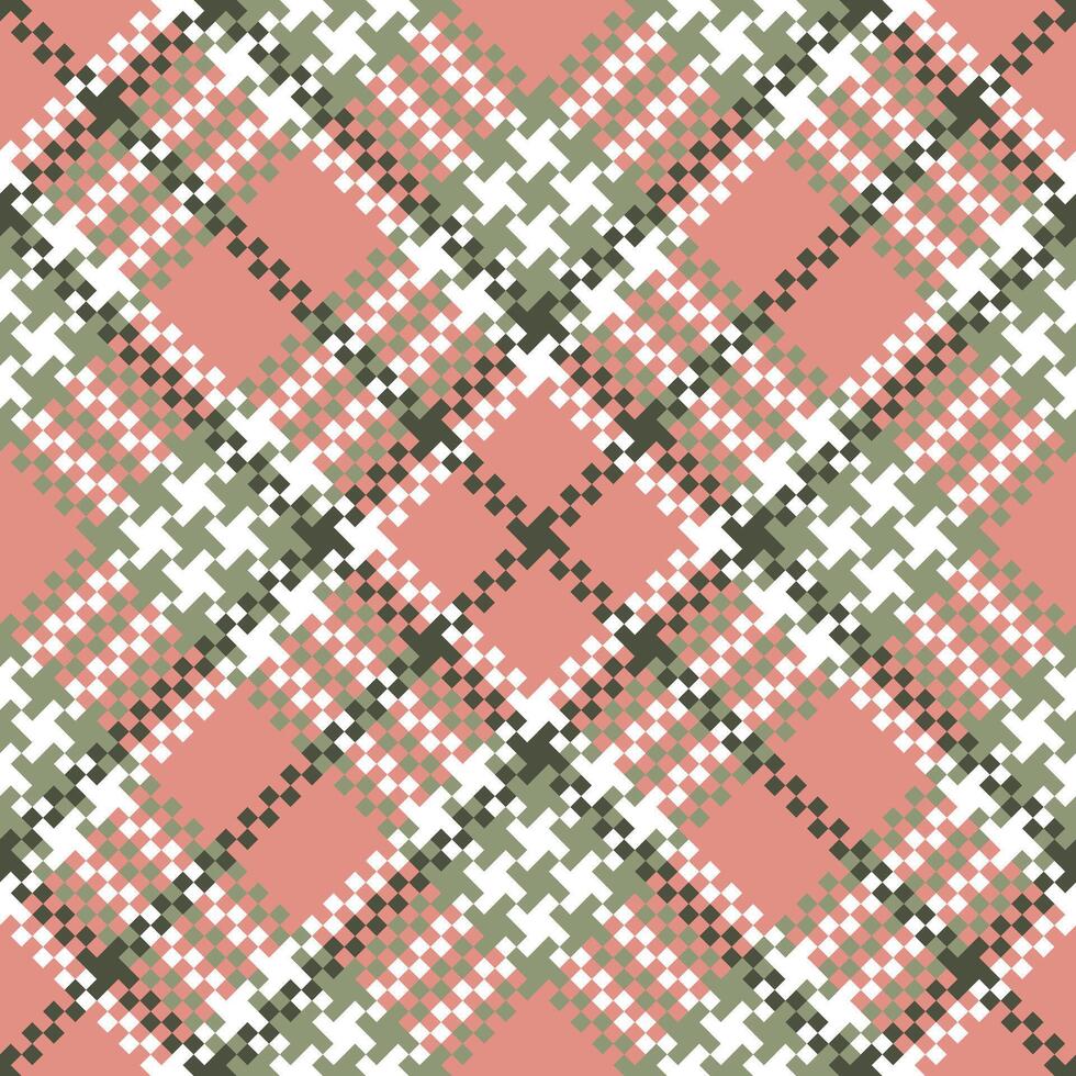 Tartan Pattern Seamless. Pastel Classic Pastel Scottish Tartan Design. for Shirt Printing,clothes, Dresses, Tablecloths, Blankets, Bedding, Paper,quilt,fabric and Other Textile Products. vector