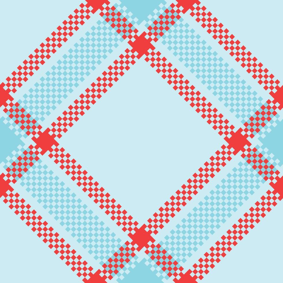 Scottish Tartan Seamless Pattern. Checkerboard Pattern Seamless Tartan Illustration Set for Scarf, Blanket, Other Modern Spring Summer Autumn Winter Holiday Fabric Print. vector