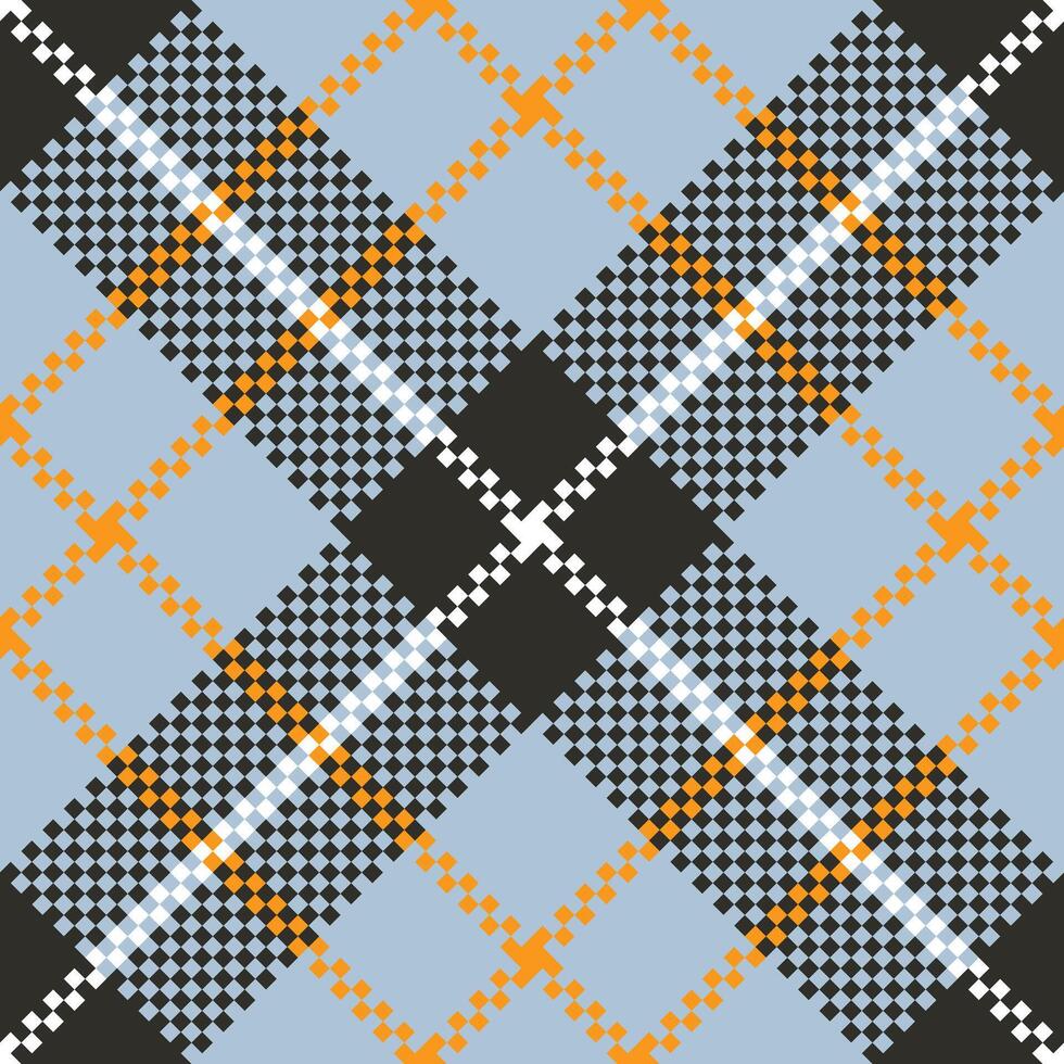 Tartan Plaid Seamless Pattern. Plaids Pattern Seamless. Seamless Tartan Illustration Set for Scarf, Blanket, Other Modern Spring Summer Autumn Winter Holiday Fabric Print. vector