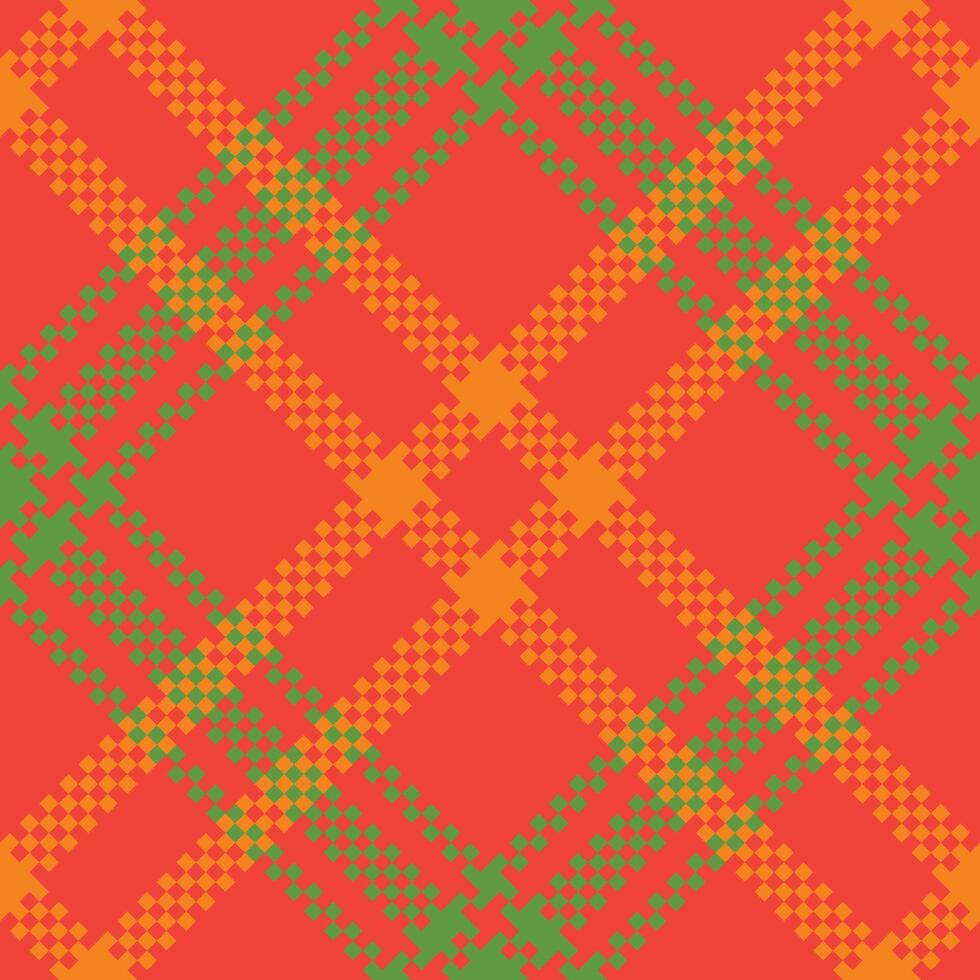 Tartan Plaid Pattern Seamless. Plaid Patterns Seamless. Seamless Tartan Illustration Set for Scarf, Blanket, Other Modern Spring Summer Autumn Winter Holiday Fabric Print. vector