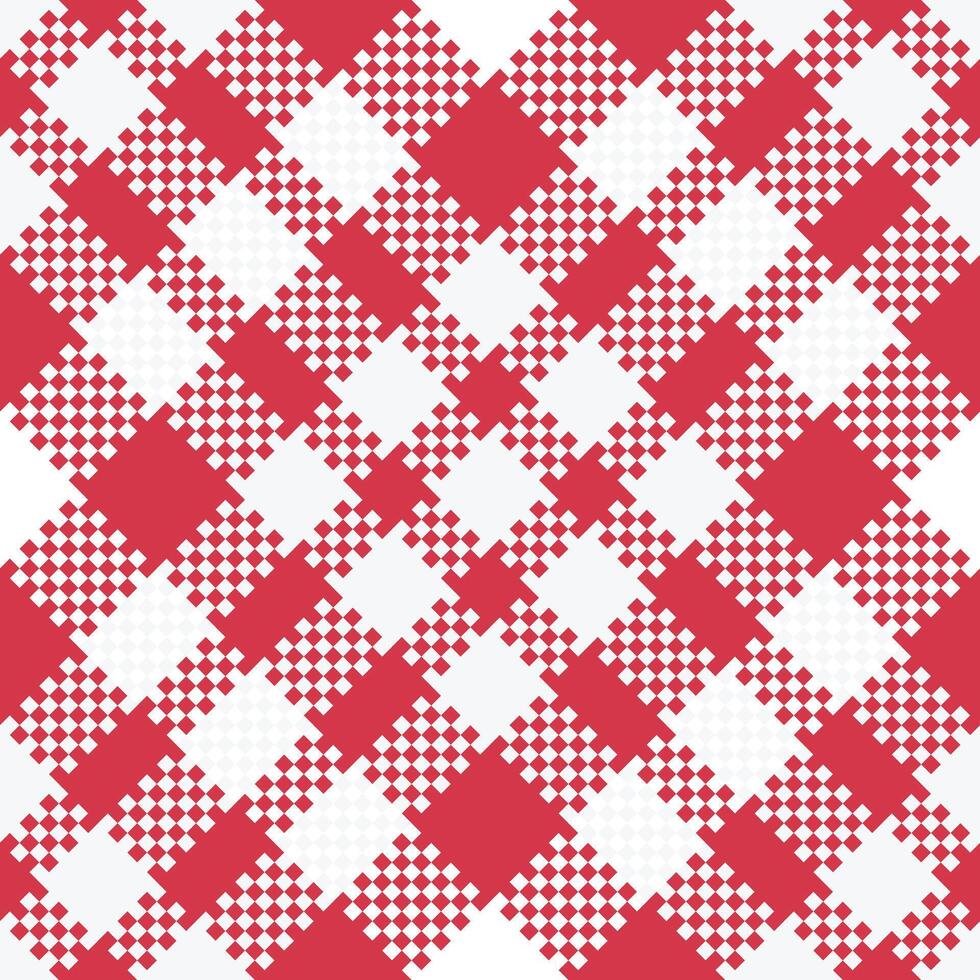 Scottish Tartan Plaid Seamless Pattern, Checker Pattern. Seamless Tartan Illustration Set for Scarf, Blanket, Other Modern Spring Summer Autumn Winter Holiday Fabric Print. vector