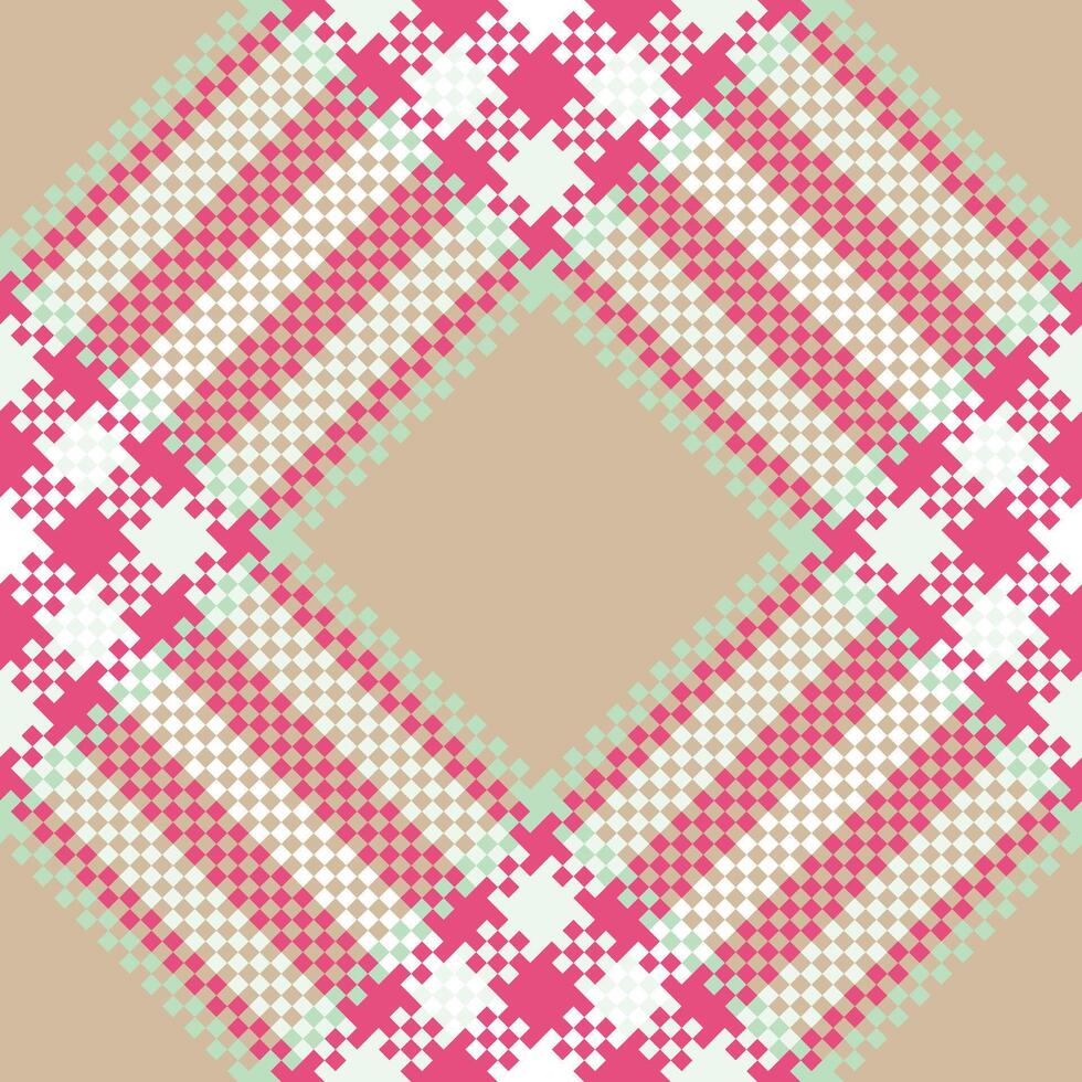 Scottish Tartan Plaid Seamless Pattern, Tartan Seamless Pattern. Traditional Scottish Woven Fabric. Lumberjack Shirt Flannel Textile. Pattern Tile Swatch Included. vector