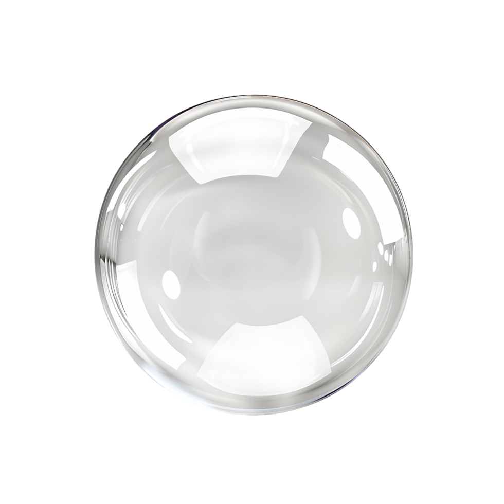 Clear Background Cutout of White Bubbles png