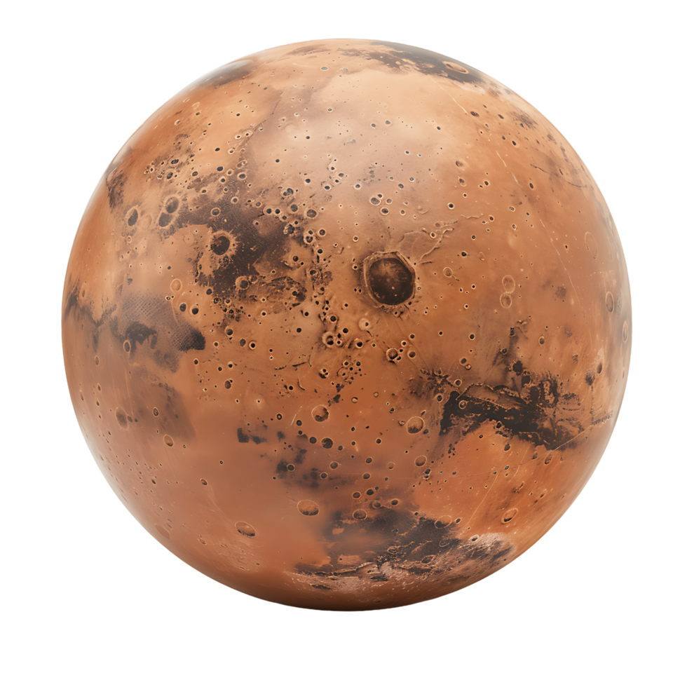 Unlock Creativity with Isolated Mars Cut Outs png