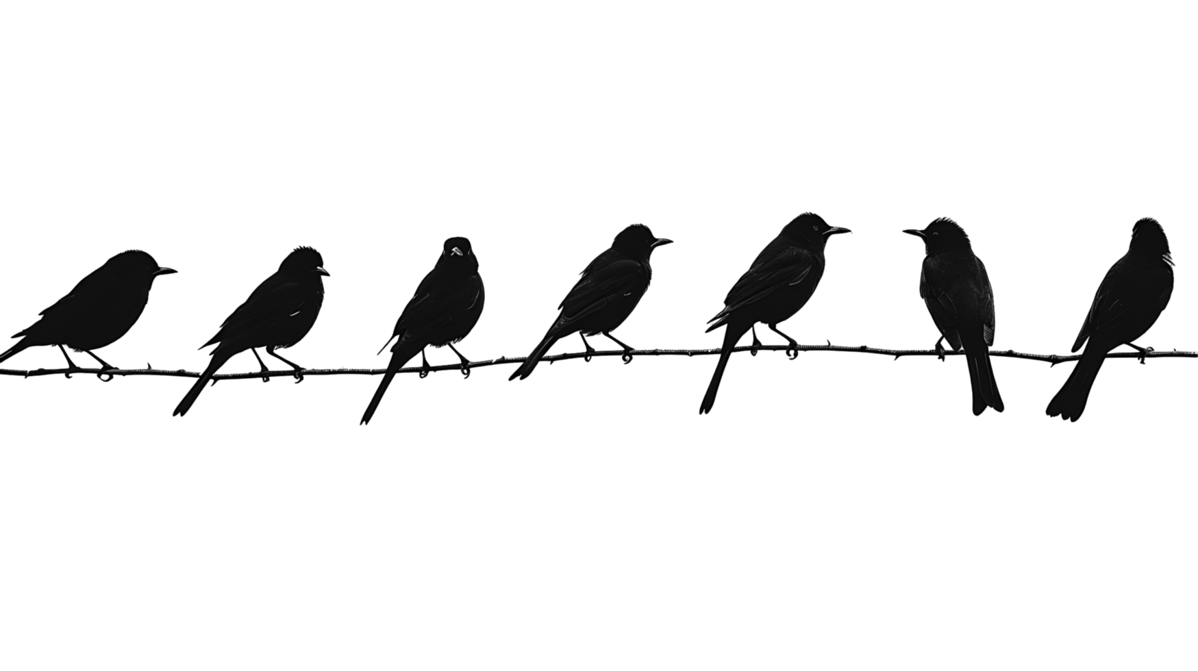 Birds Flock Cutout Transparent Background png