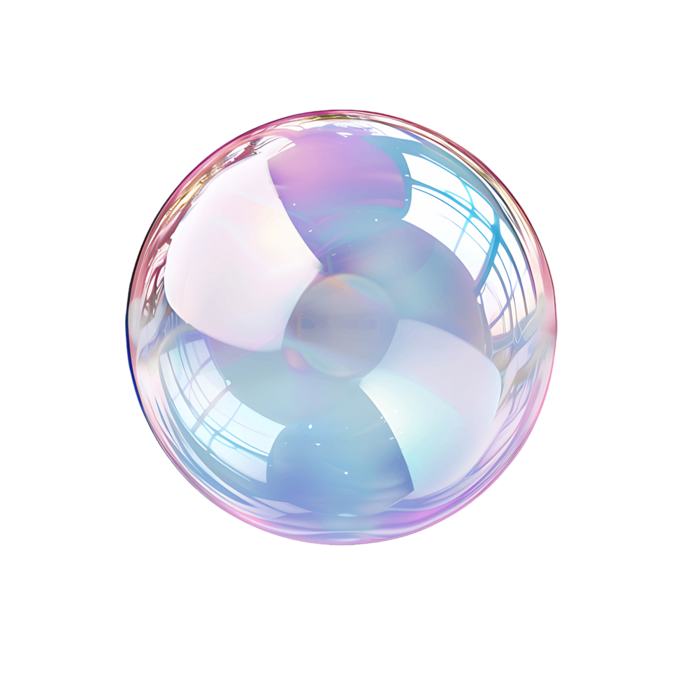 Isolated Bubble Clusters with Transparent Background png
