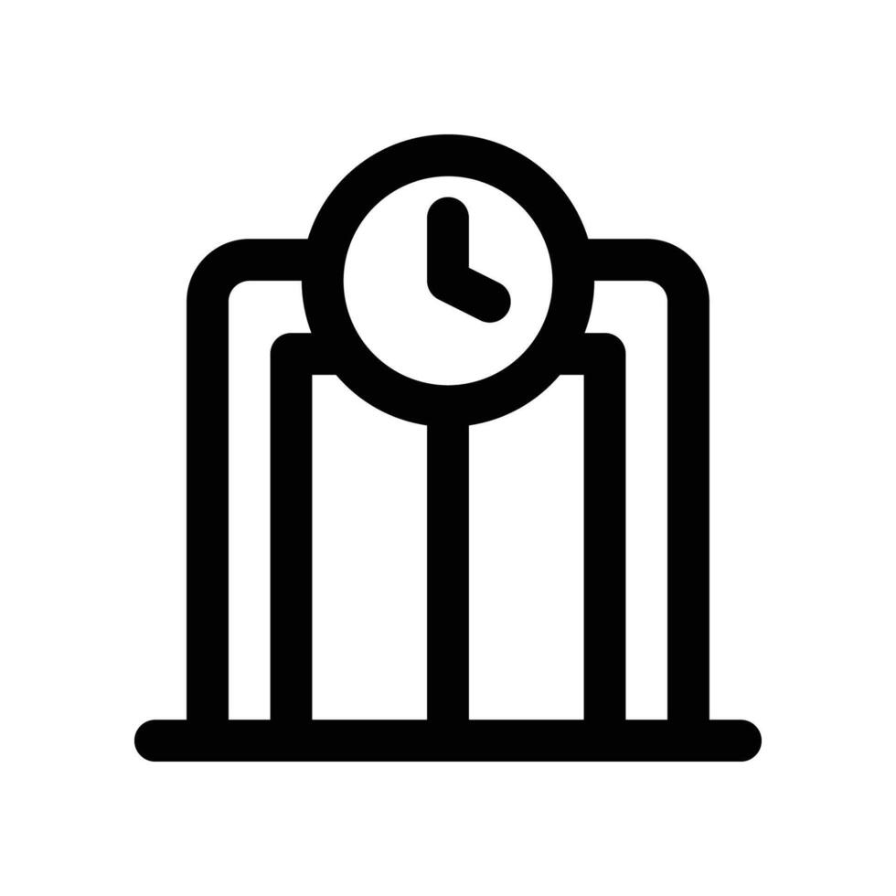 time machine icon. dual tone icon for your website, mobile, presentation, and logo design. vector