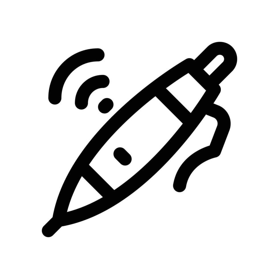 pen icon. line icon for your website, mobile, presentation, and logo design. vector
