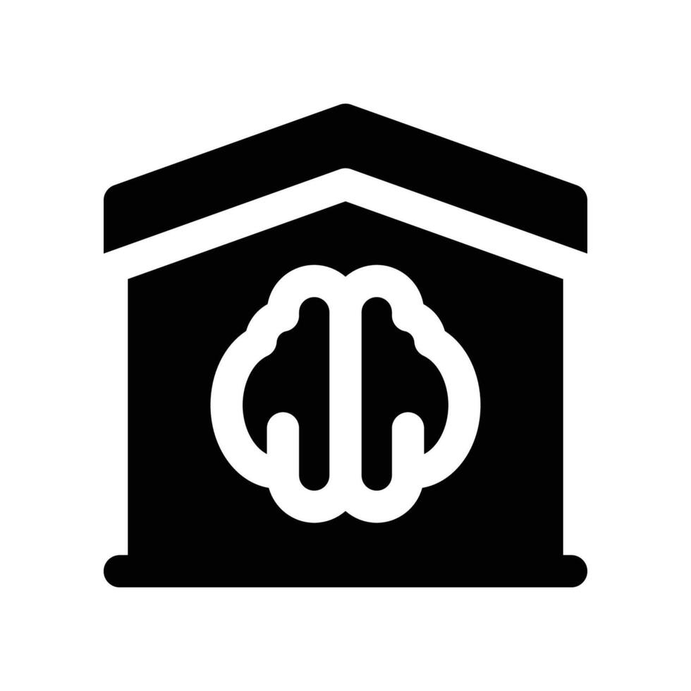 home automation icon. glyph icon for your website, mobile, presentation, and logo design. vector