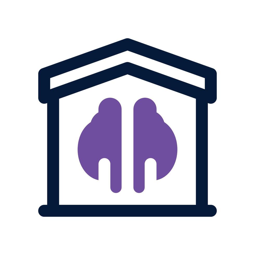 home automation icon. dual tone icon for your website, mobile, presentation, and logo design. vector