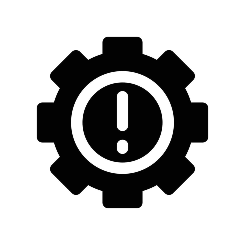 operation risk icon. glyph icon for your website, mobile, presentation, and logo design. vector