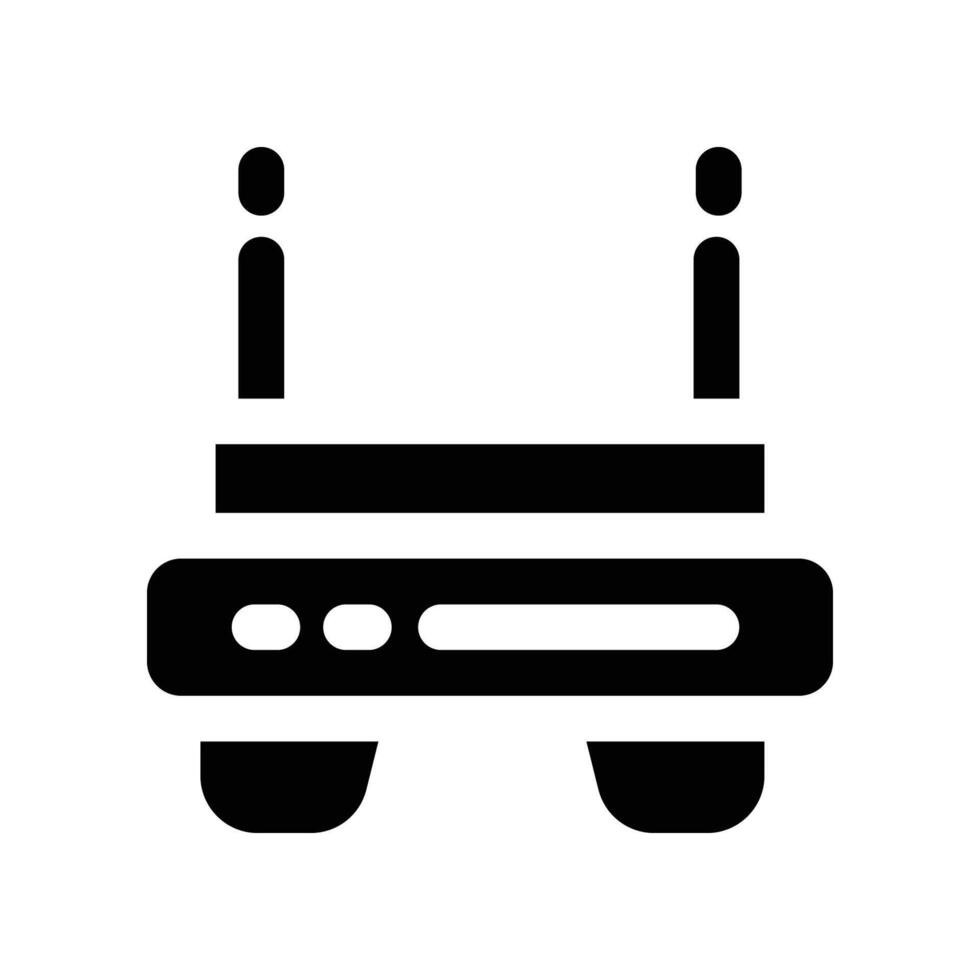 router icon. glyph icon for your website, mobile, presentation, and logo design. vector