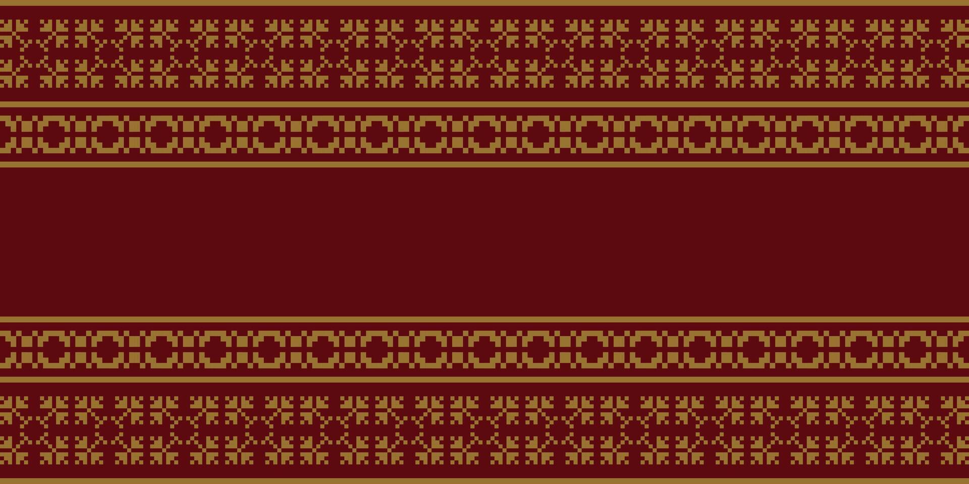 Elegant fabric borders and intricate textile patterns for fashion designs, adding sophistication to garments. Ideal for dressmaking and high-end apparel. vector
