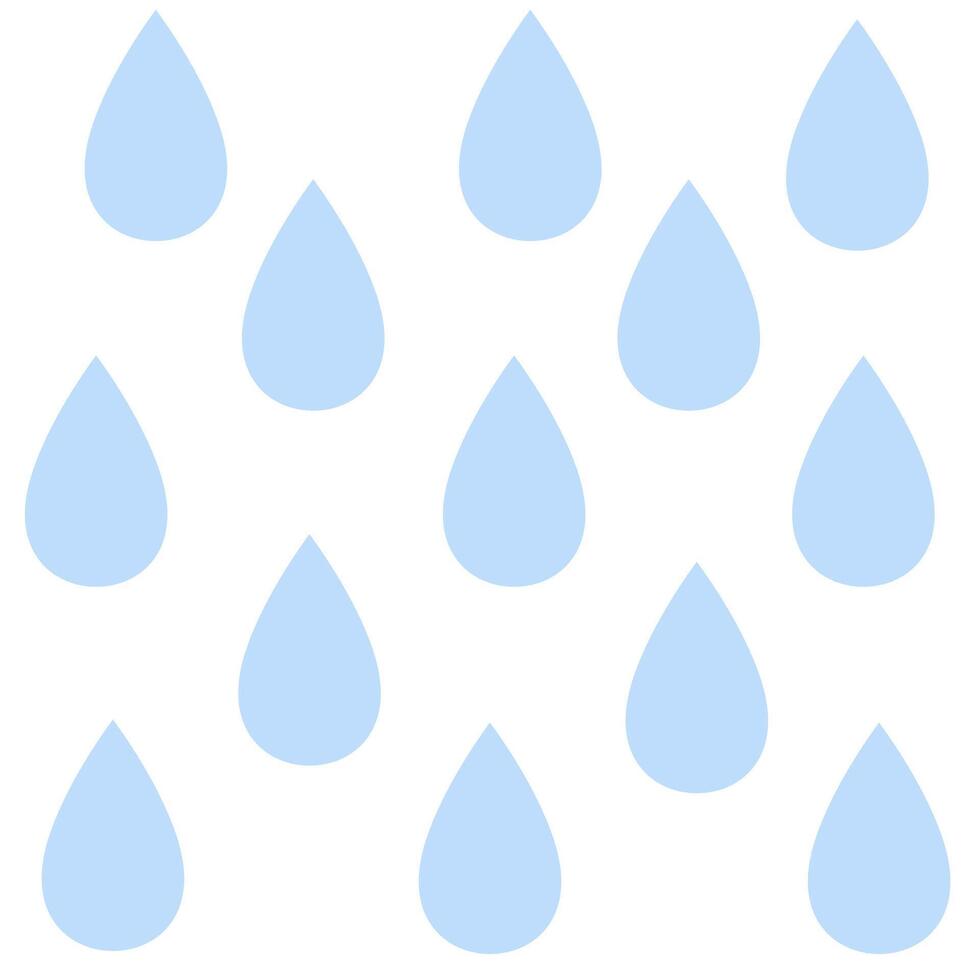 Water drop icons isolated on white background. vector