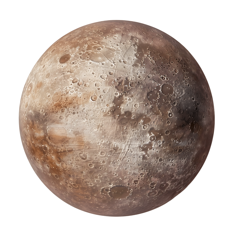 Enhance Your Projects with Isolated Mercury Planet Cut Outs png