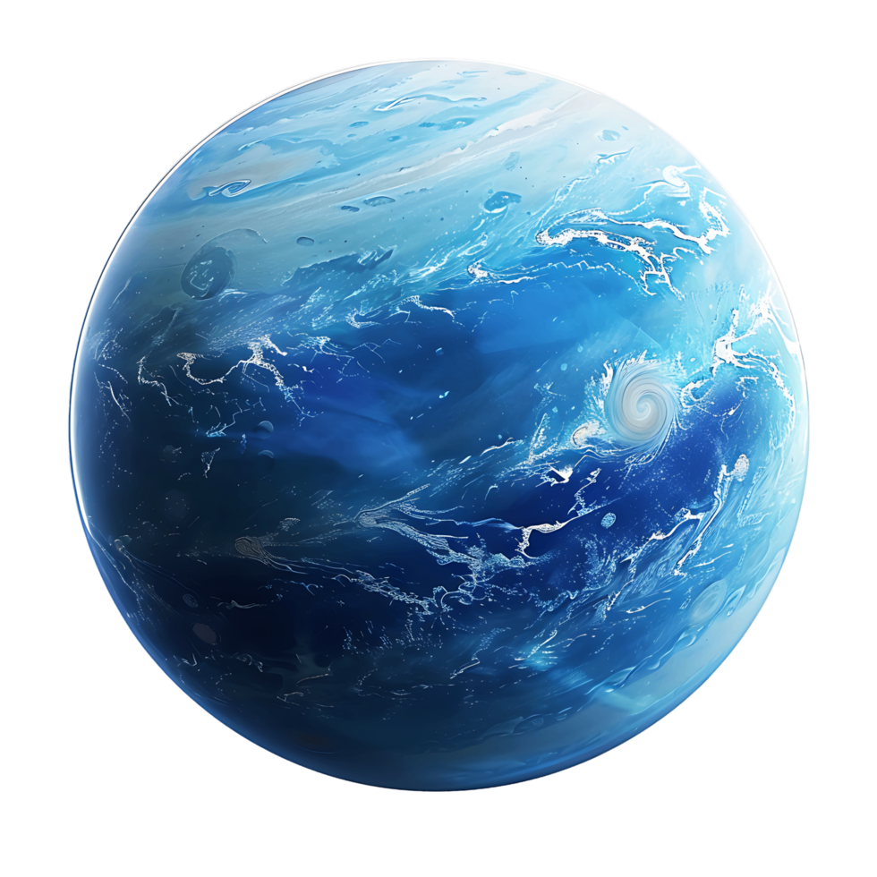 Neptune on Transparent Background Cut Out Stock Photo Collection png