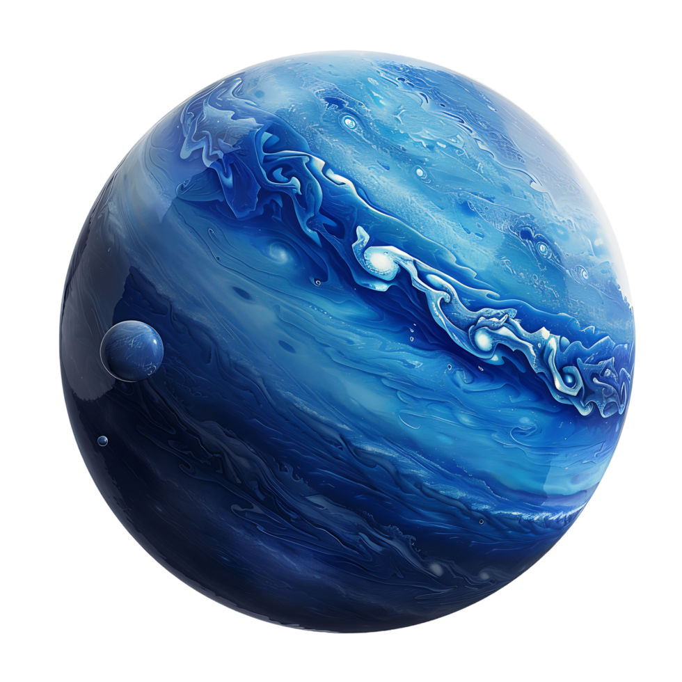 Enhance Your Projects with Isolated Neptune Cut Outs png