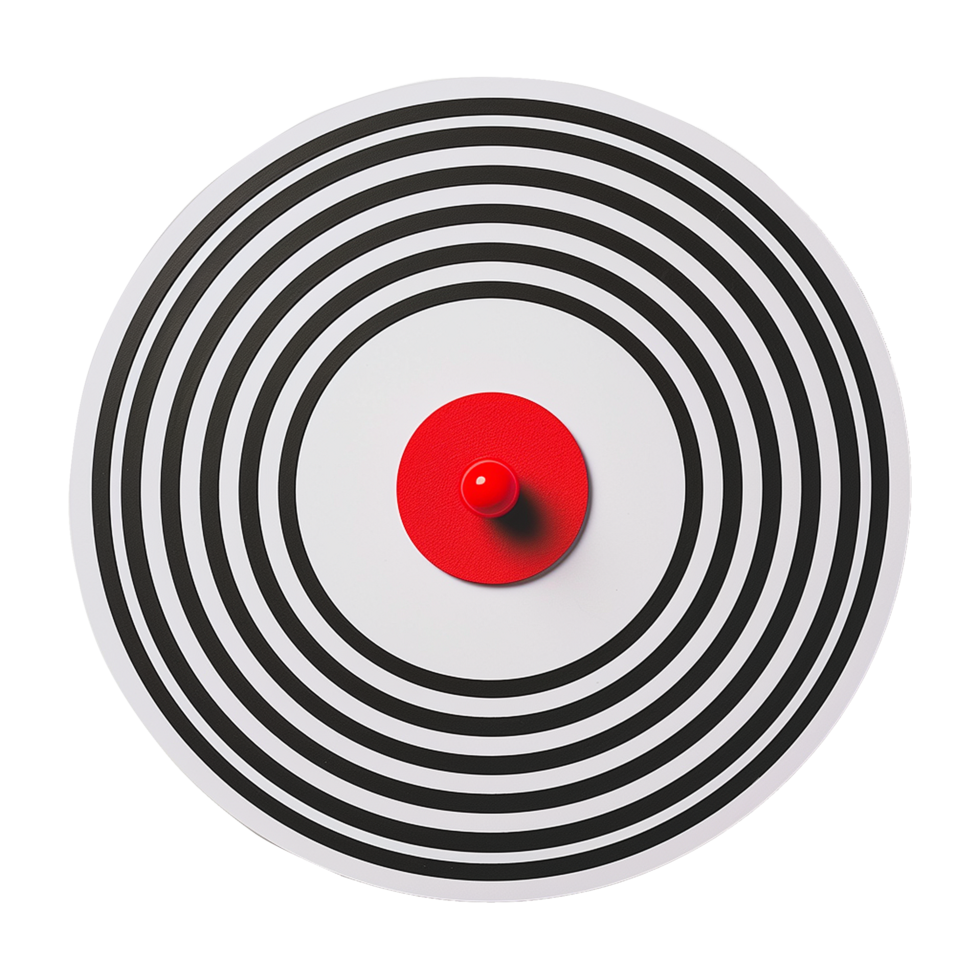 Dartboard isolated on transparent background png