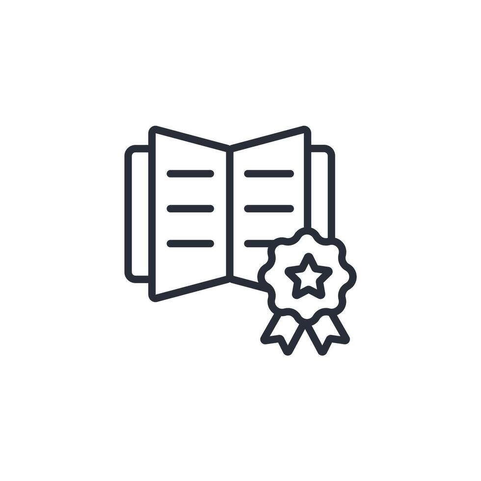 Patent icon. .Editable stroke.linear style sign for use web design,logo.Symbol illustration. vector