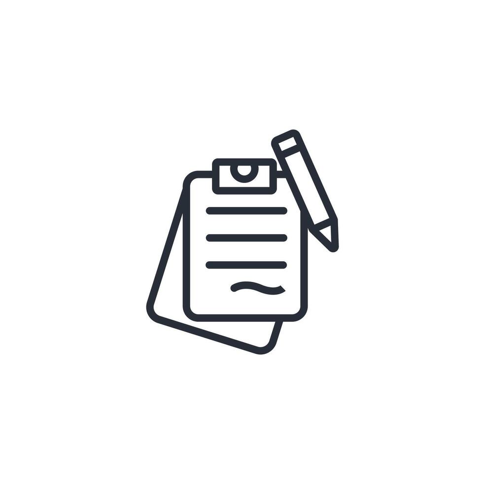 testament icon. .Editable stroke.linear style sign for use web design,logo.Symbol illustration. vector