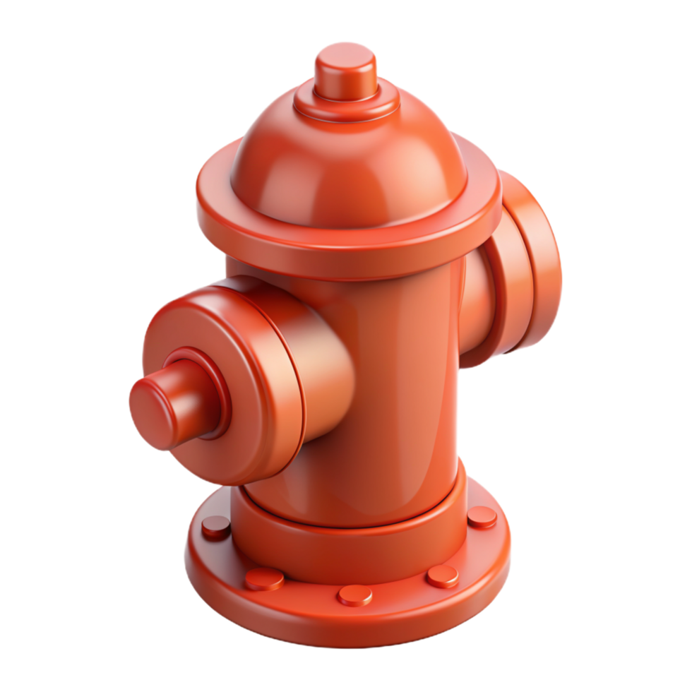 Fire Hydrant 3d Element png