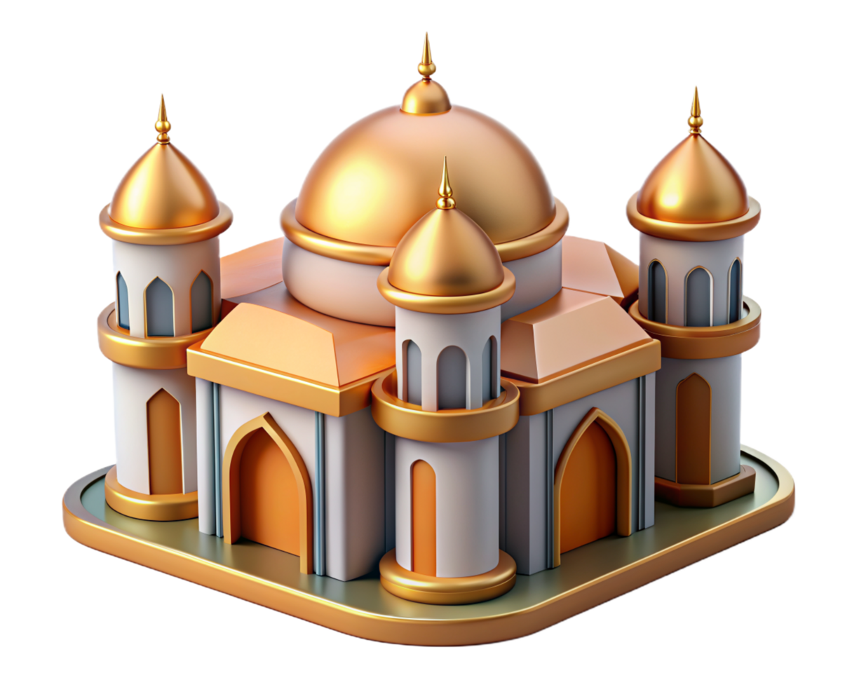 Mosque 3d Item png
