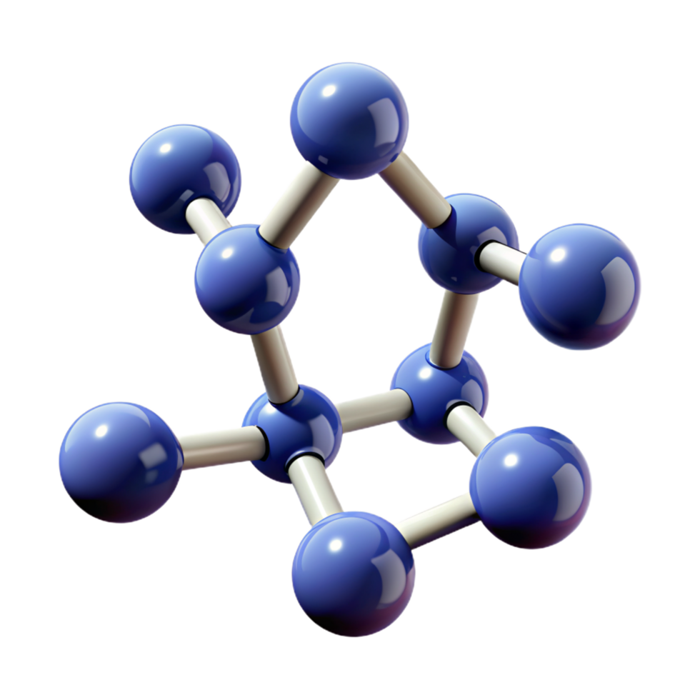Molecule Structure 3d Image png