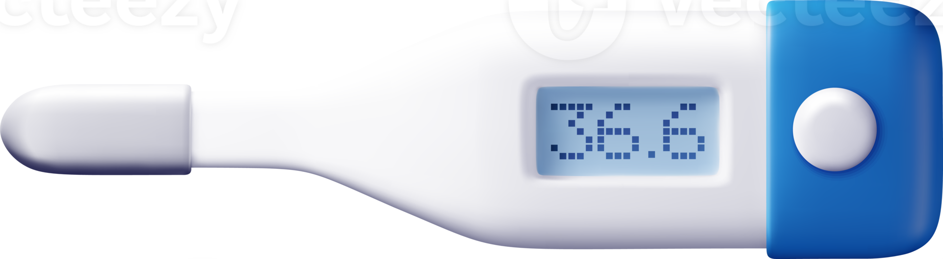 3d electronic thermometer for measuring png