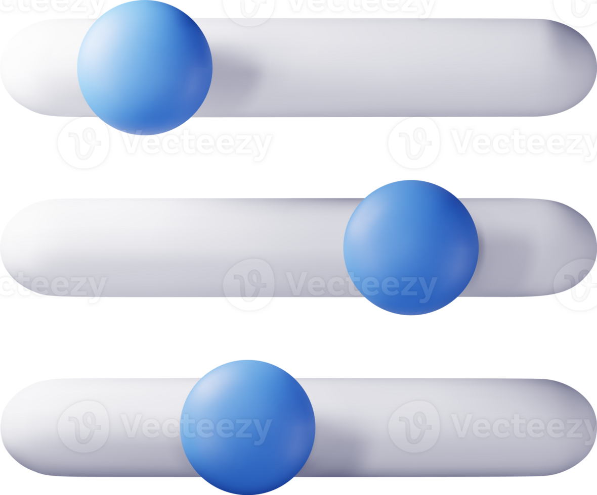 3D filter button icon png