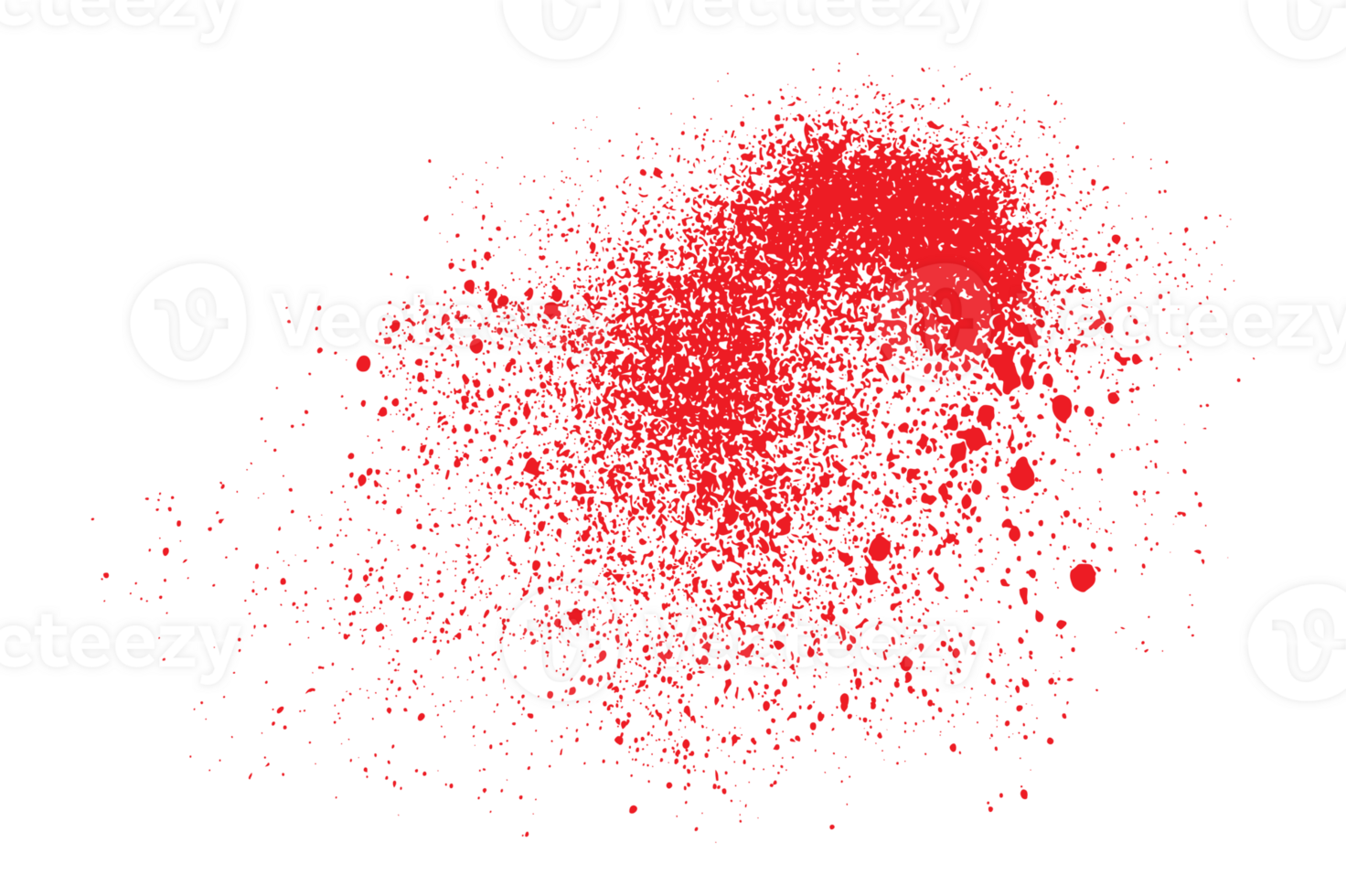 Grunge texture red color blood design png
