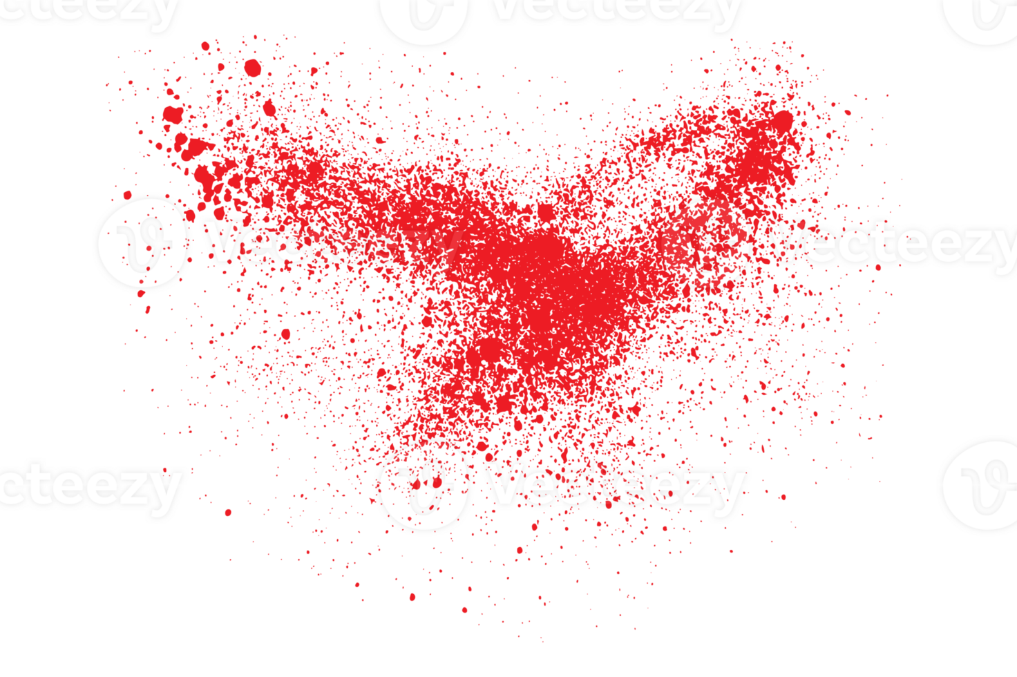 grunge texture red color blood brush stroke png