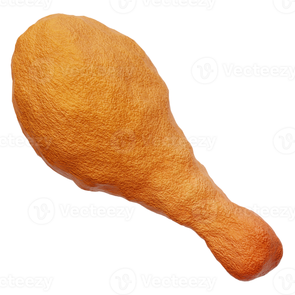 Drumstick 3d Illustration png
