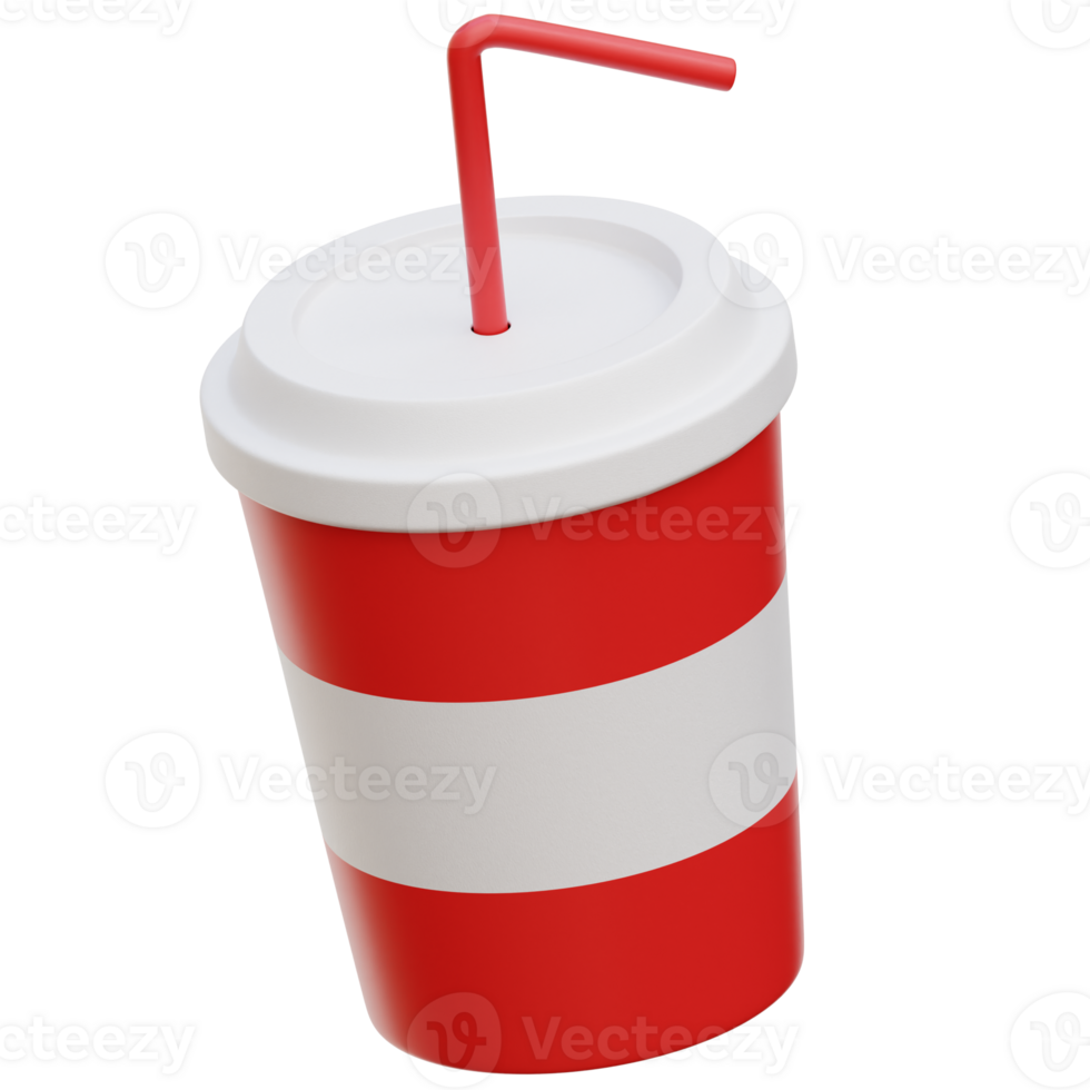 Soft Drink 3d Illustration png