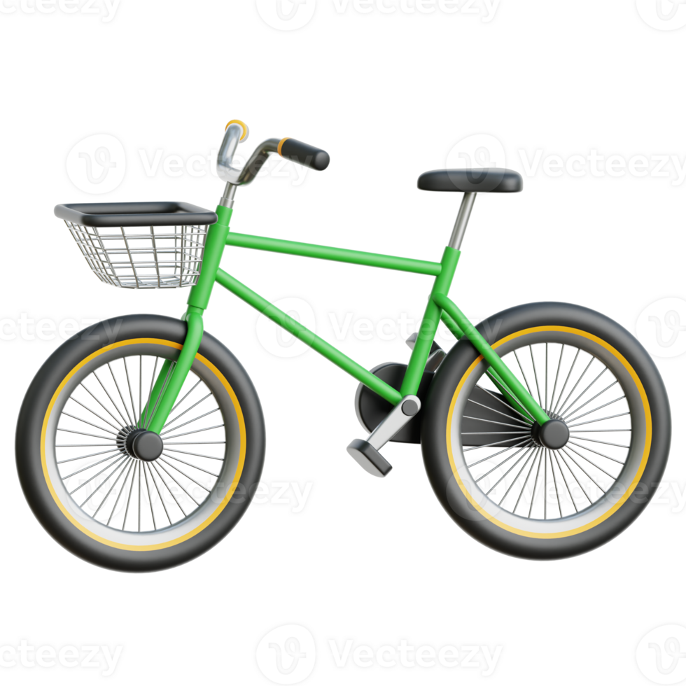 Bicycle 3d Illustration png