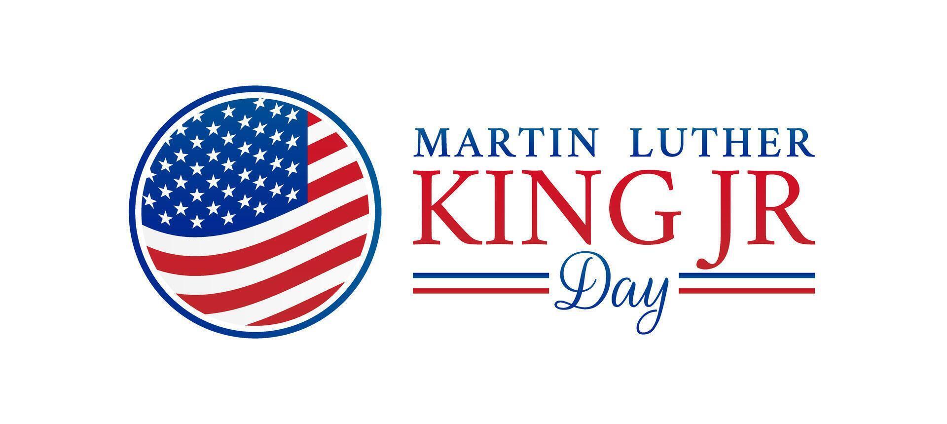 Martin Luther King Jr. Day Illustration vector