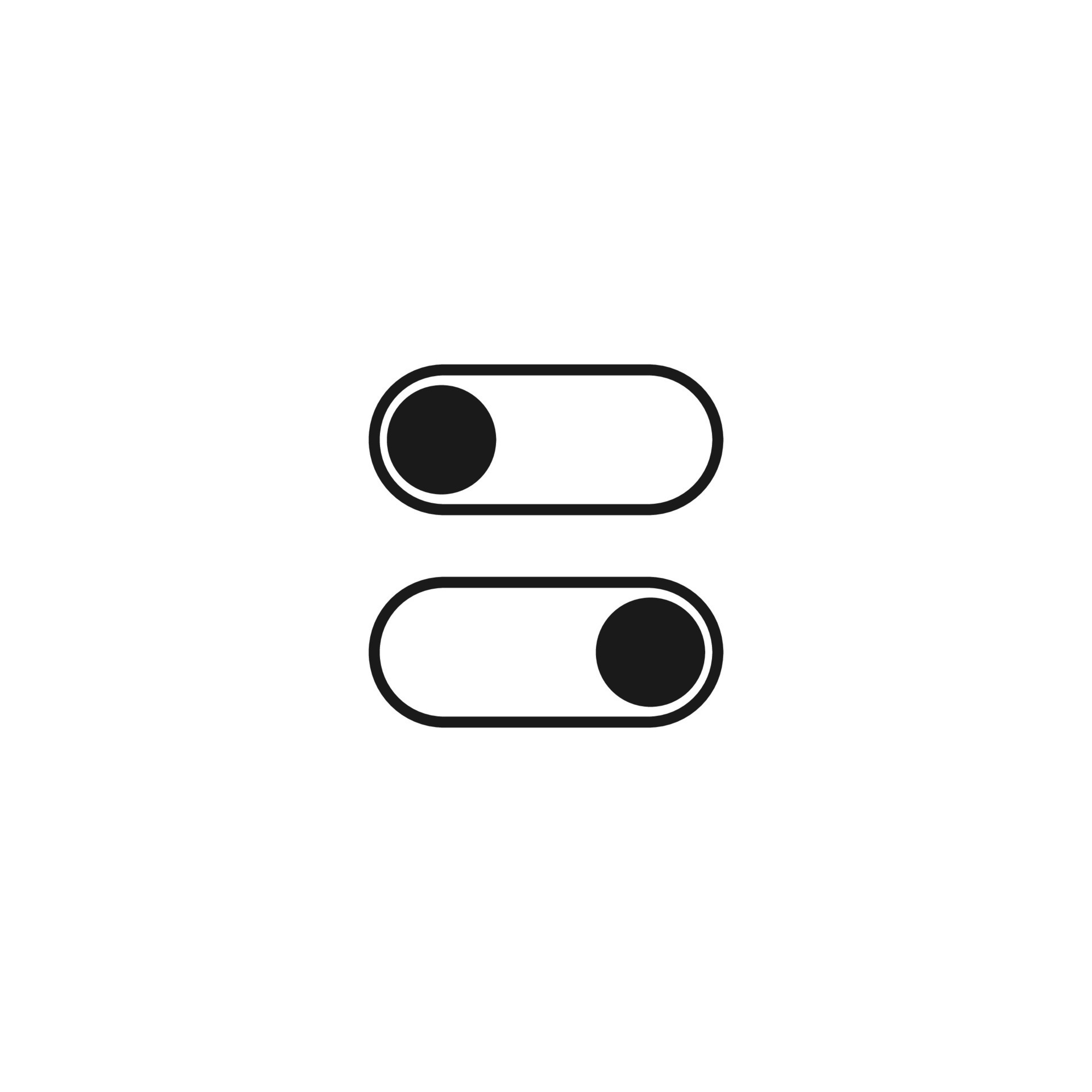 Toggle icon. toggle 45983702 Vector Art at Vecteezy