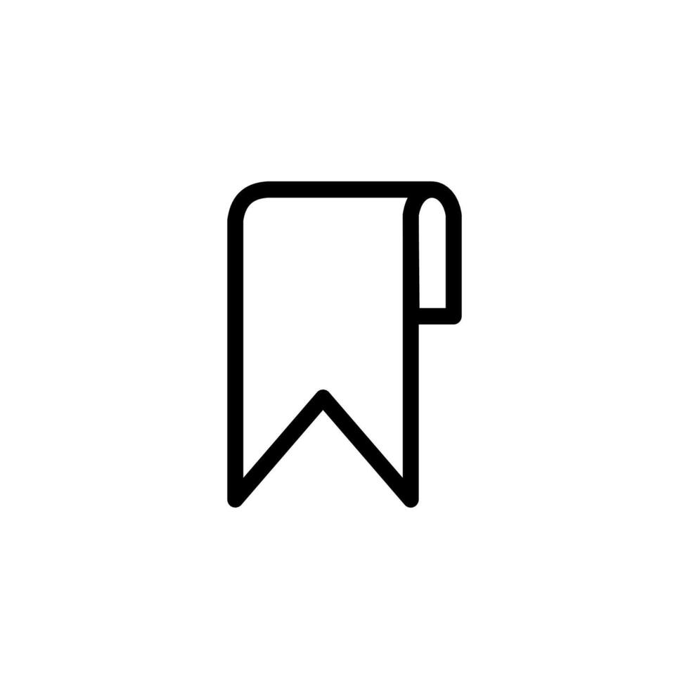 Bookmark icon. icon vector