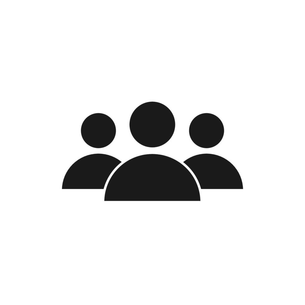 Group icon. Group. vector