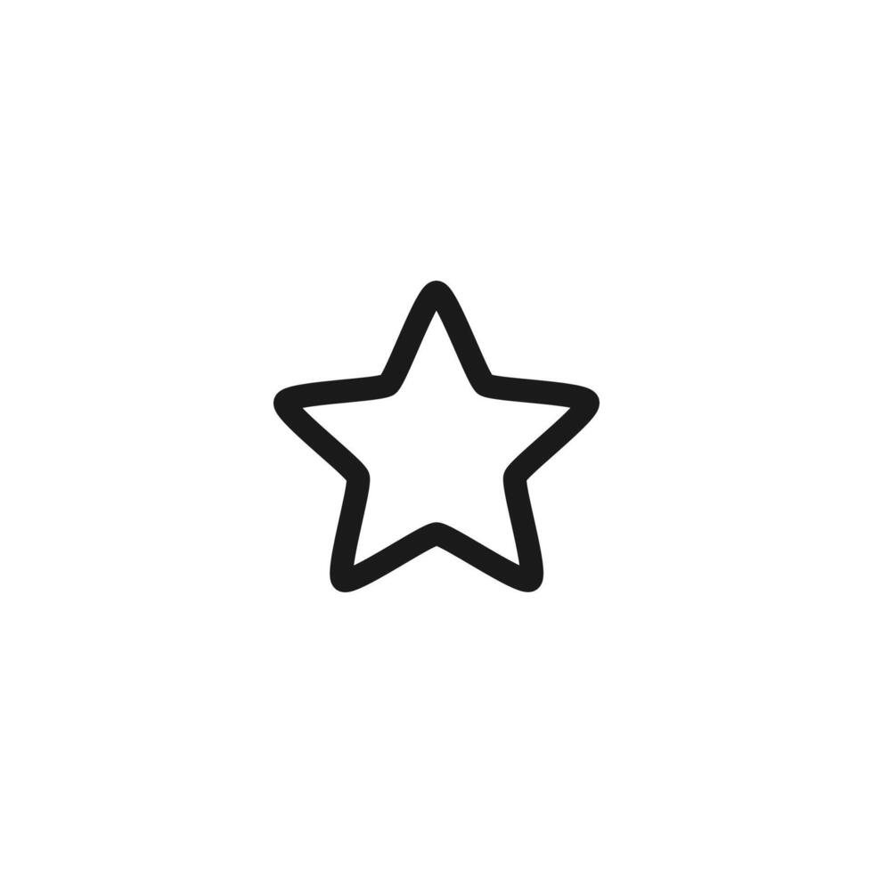 Star icon. Star vector