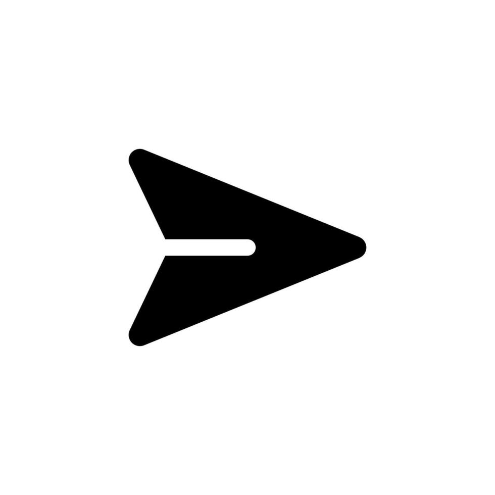 Send icon. Submit icon. Arrow icon vector