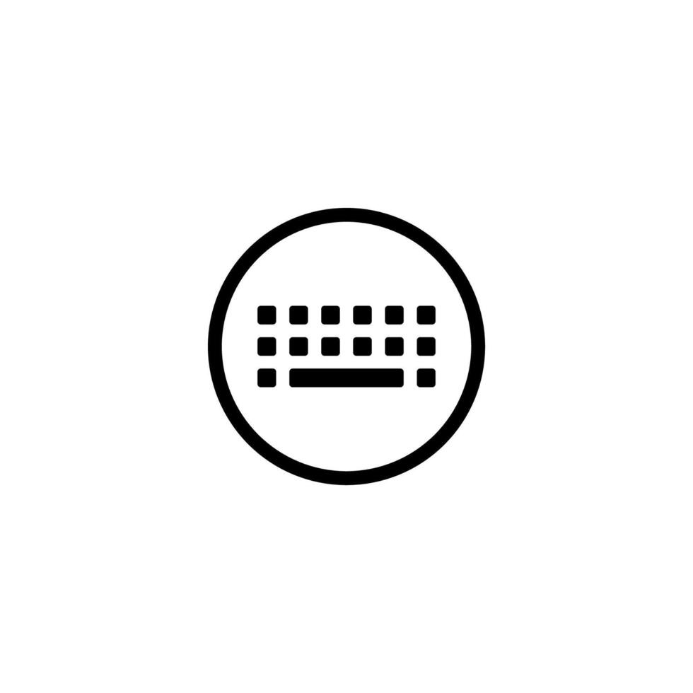 keyboard icon. keyboard vector