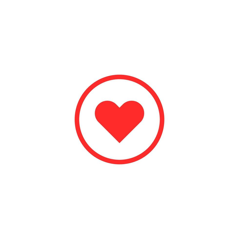 Heart icon. Love icon. Like icon vector